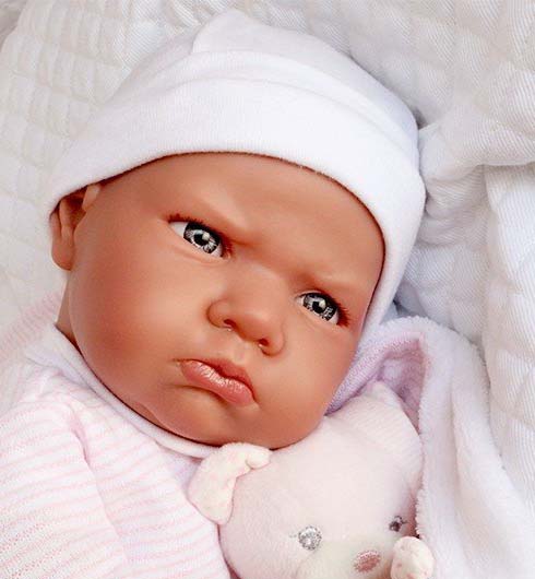 Кукла Реборн – Младенец Роза, 52 см  