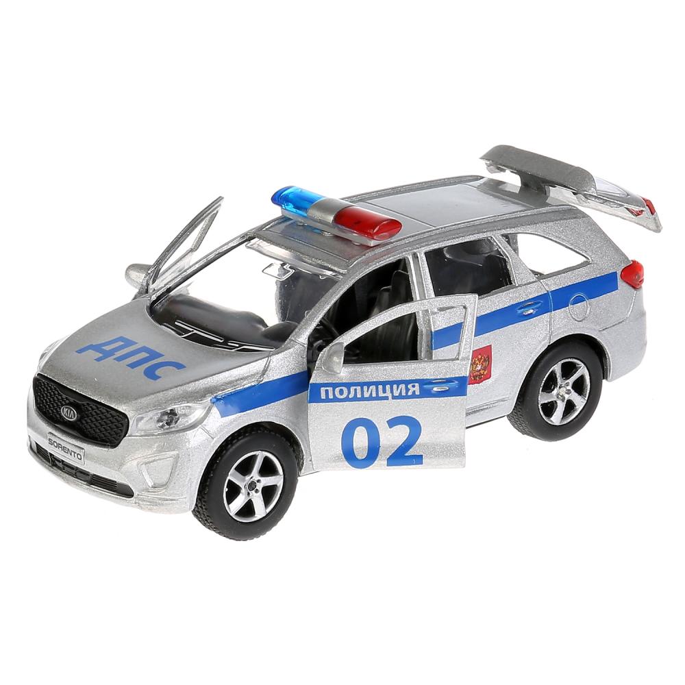 Металлическая инерционная модель – Kia Sorento Prime Полиция, 12 см  