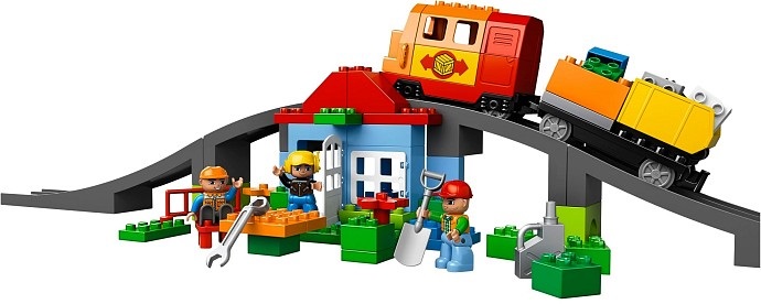 Lego Duplo. Большой поезд  
