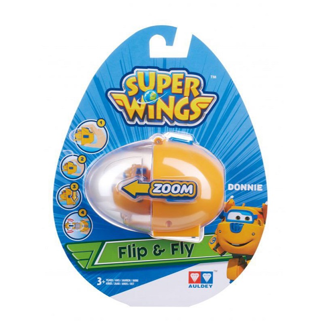 Super Wings. Яйцо-пусковая станция Донни из серии Супер Крылья  