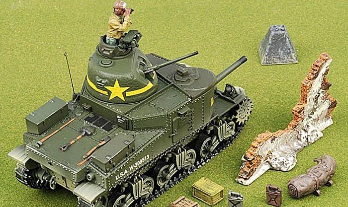 Коллекционная модель - танк США, M3 Lee, 1:32  