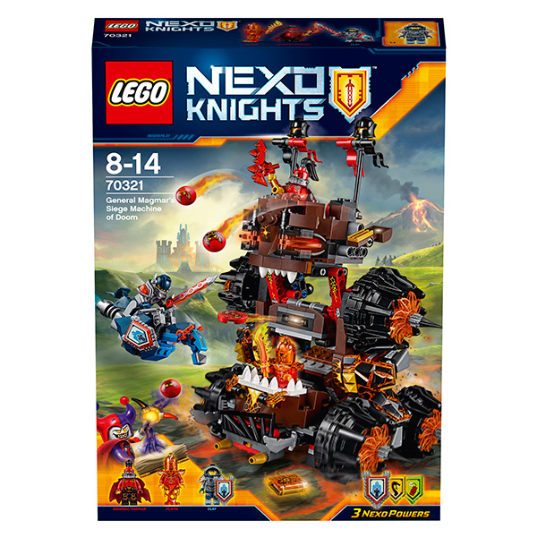 Lego Nexo Knights. Роковое наступление генерала Магмара  