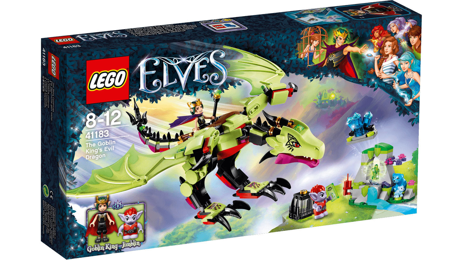 Lego Elves. Дракон Короля гоблинов  