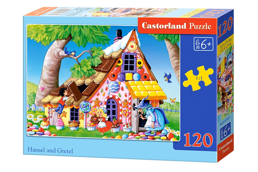 Пазлы Castorland – Пряничный домик, 120 элементов  