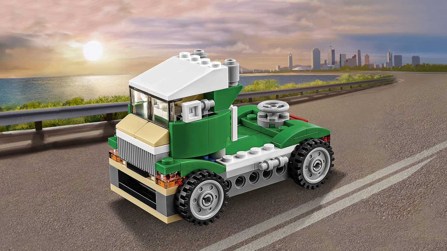 Lego Creator. Зелёный кабриолет  