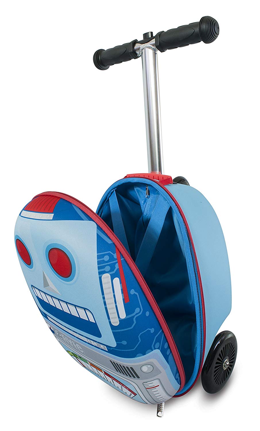 Самокат-чемодан - Sparky The Robot  