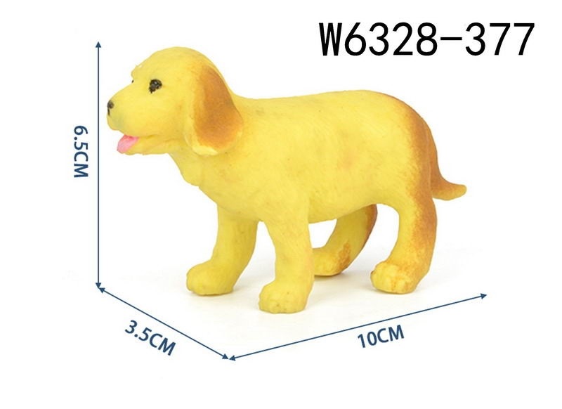 Фигурка из серии Юный натуралист – Собака, термопластичная резина  