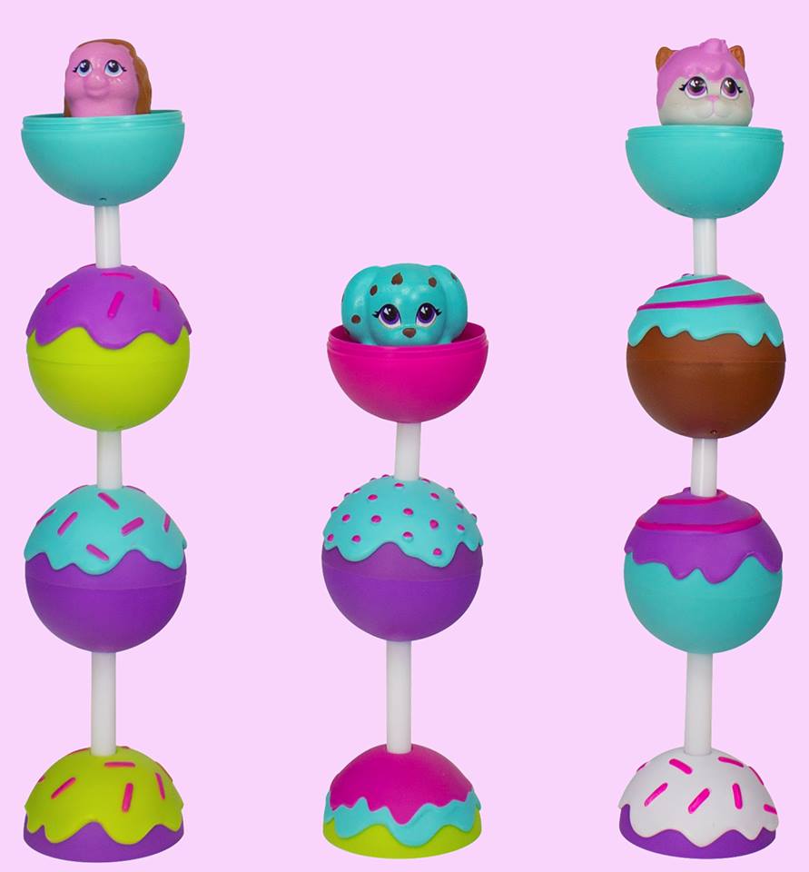 Набор игрушек Cake Pop Cuties, 1 серия, 2 вида, 3 штуки в наборе  