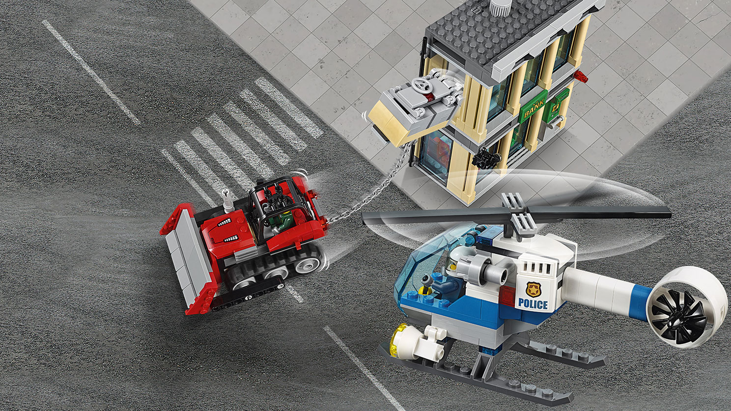 LEGO City. Ограбление на бульдозере   