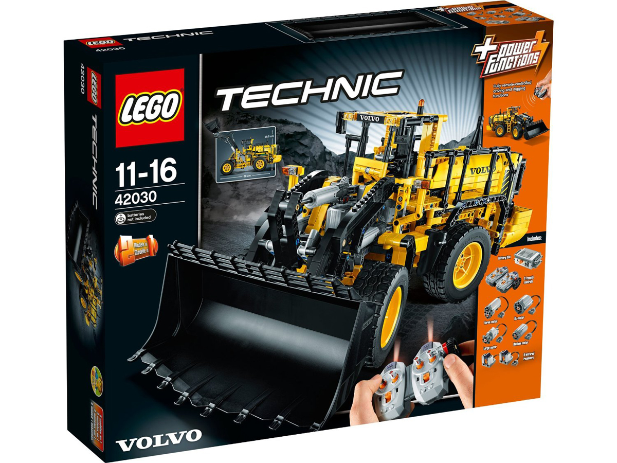 Lego Technic. Лего Техник. Автопогрузчик VOLVO L350F на радиоуправлении  