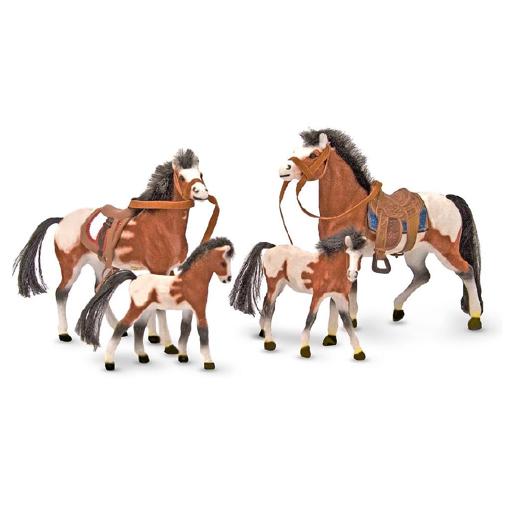 Игровой набор - Семейка лошадей из серии Классические игрушки  