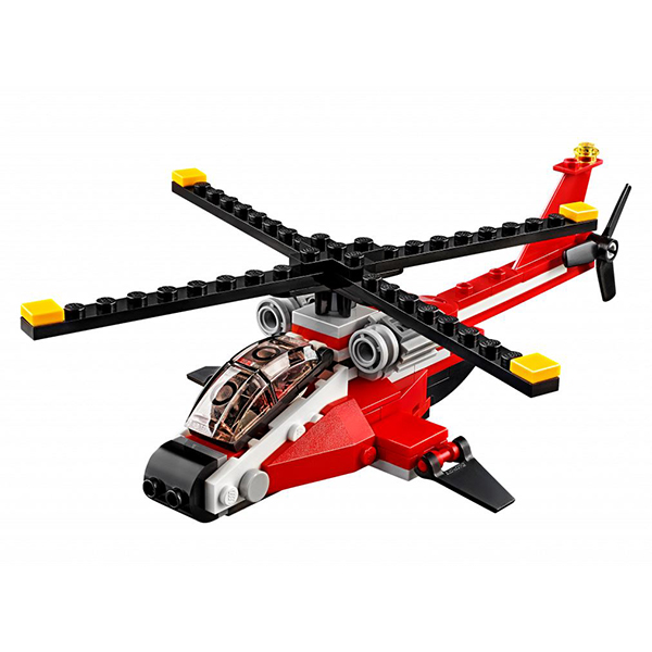 Lego Creator. Красный вертолёт  