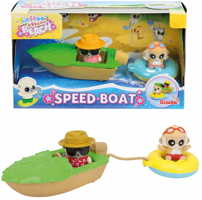 YooHoo&Friends Beach: лодка, спасательный круг + 2 фигурки  