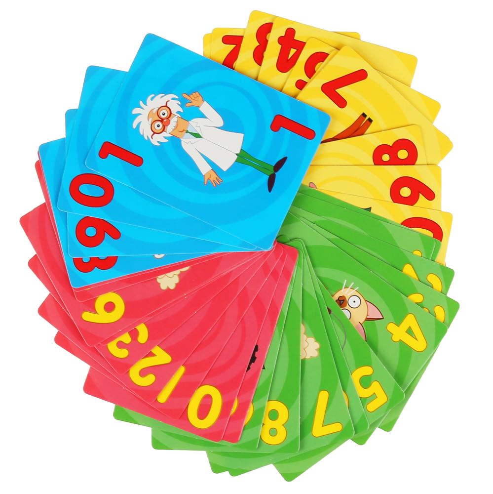 Развивающие карточки Умные игры – Уномания. Синий трактор, 72 карточки  