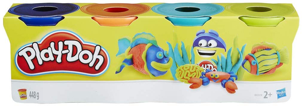 Набор пластилина Play-Doh 4 баночки   