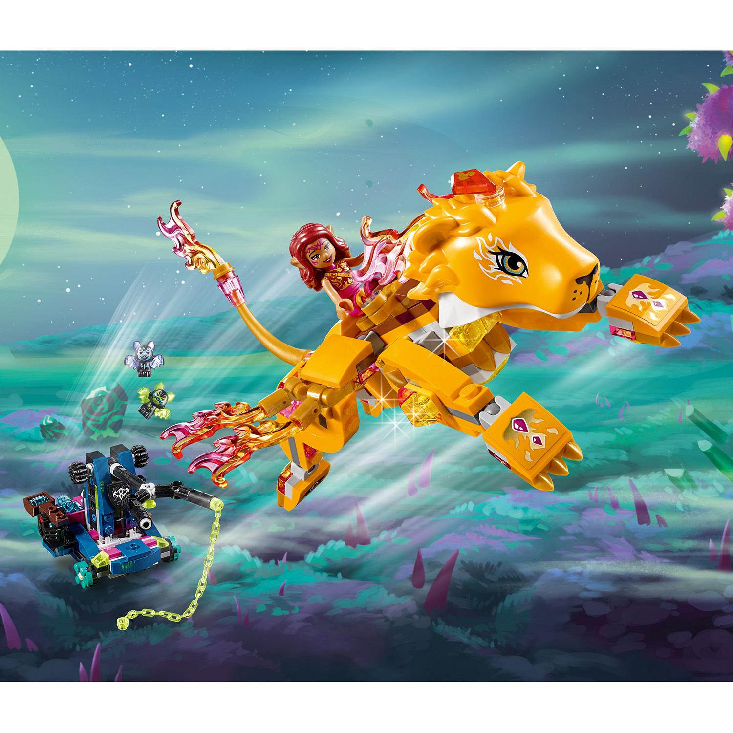 Конструктор Lego Elves - Ловушка для Азари и огненного льва  