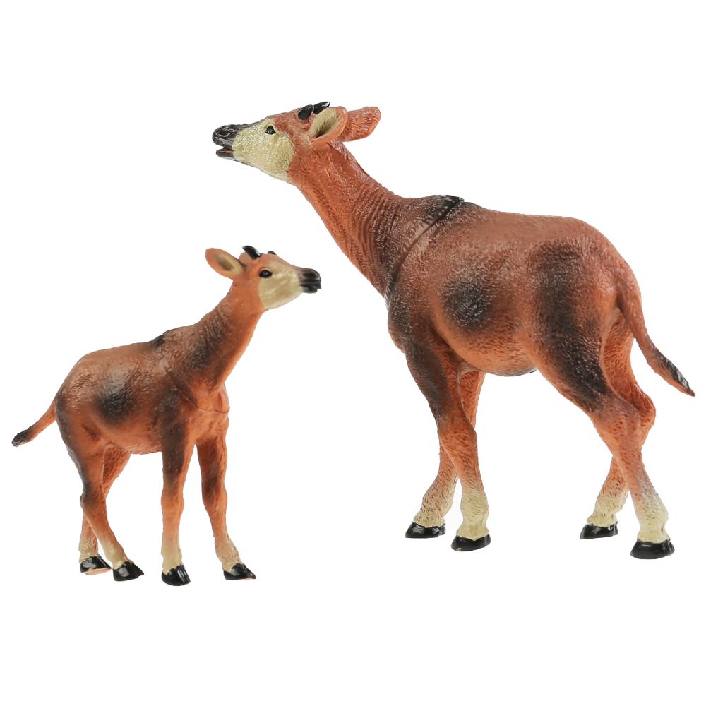 Игровой набор Рассказы о животных – Животные Мамы и малыши, корова и теленок  
