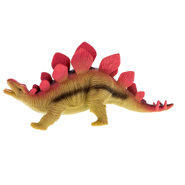 Динозавр резиновый с наполнением гранулами, средний  