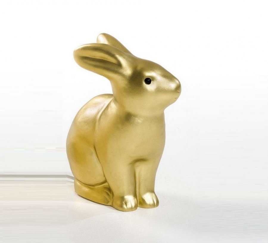 Ночник – Кролик, золотой, 25 см  