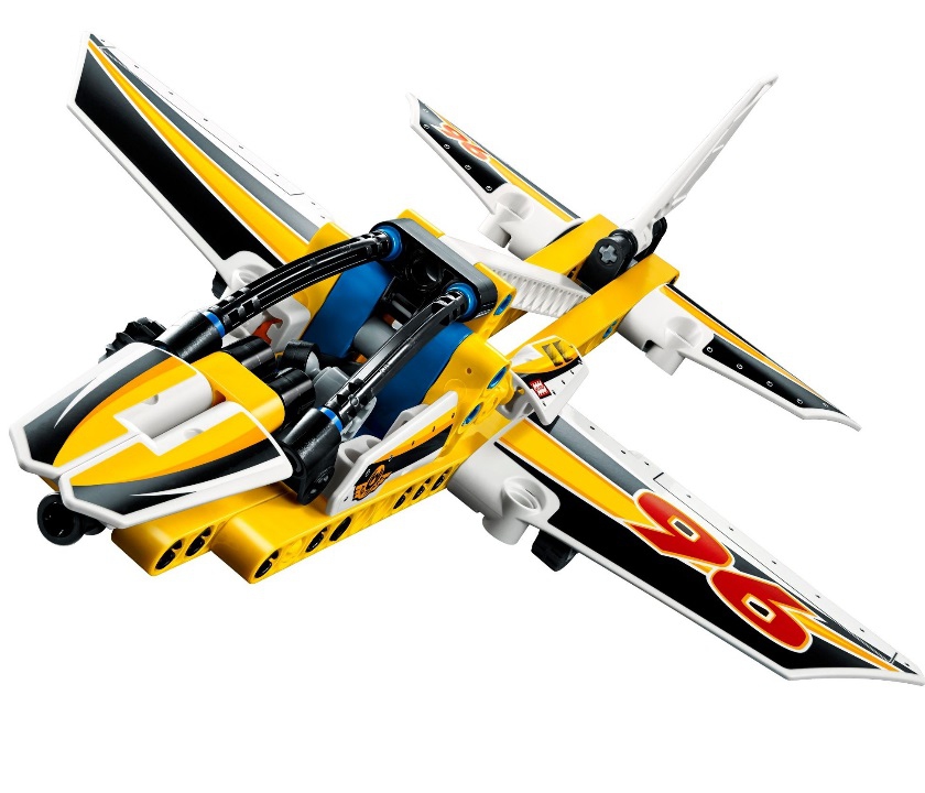 Lego Technic. Лего Техник. Самолет пилотажной группы  