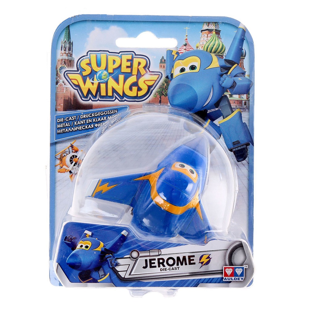 Super Wings. Металлическая фигурка Супер Крылья – Джером  