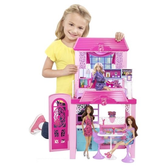 Barbie. Дом Барби + Кукла Barbie  