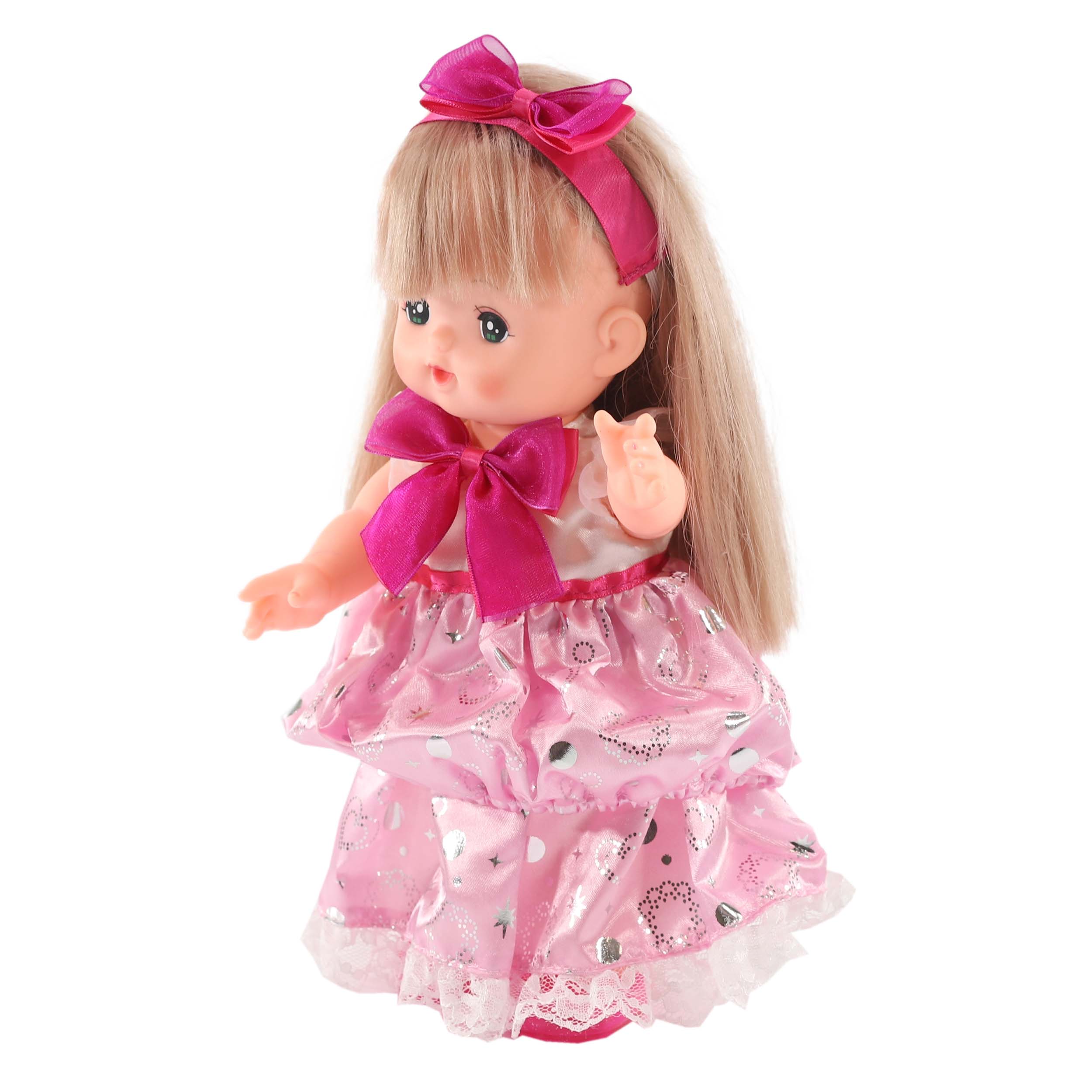 Комплект с бальным платьем для куклы Мелл  