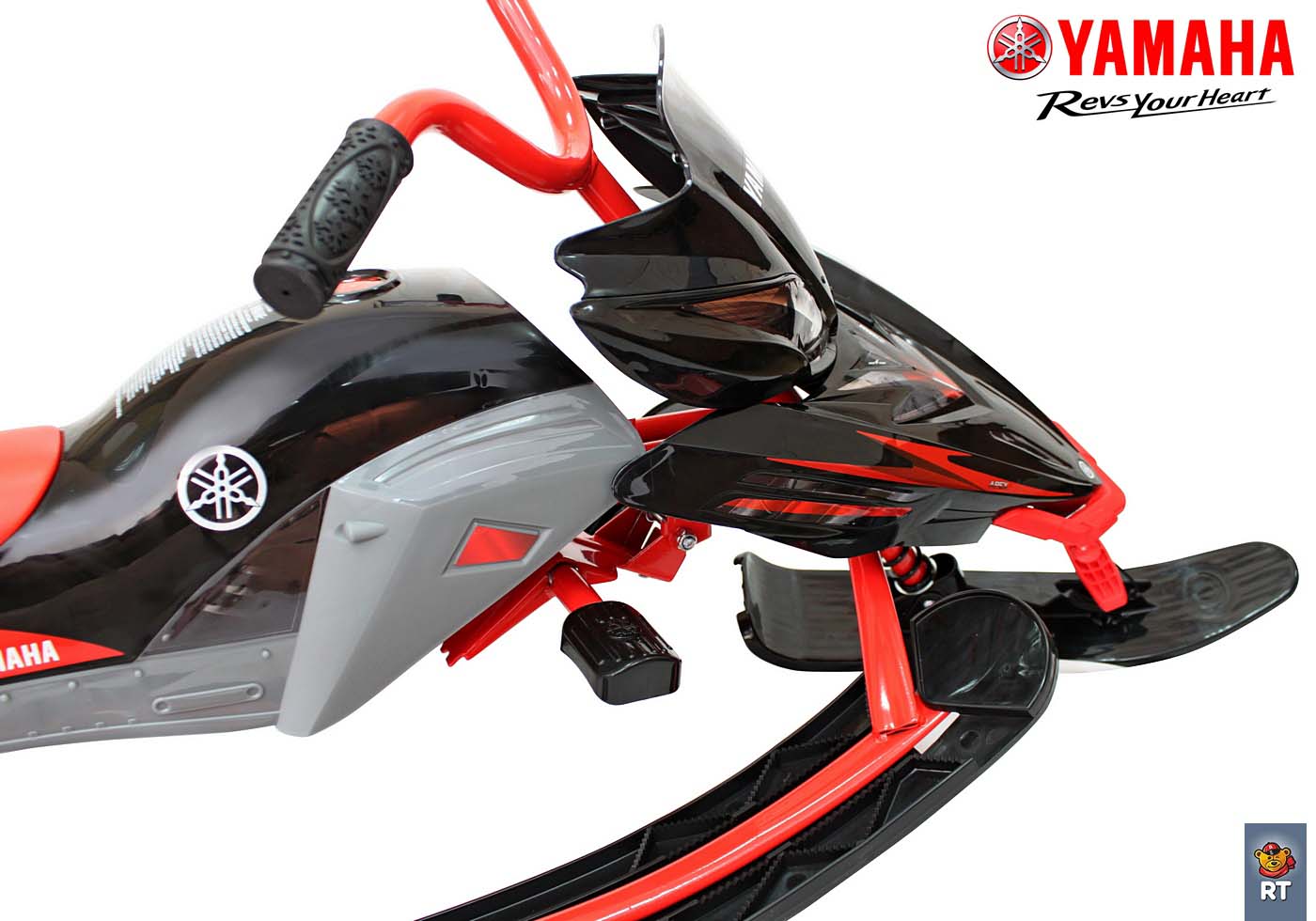 Снегокат - Yamaha Apex Snow Bike, Titanium black/red  
