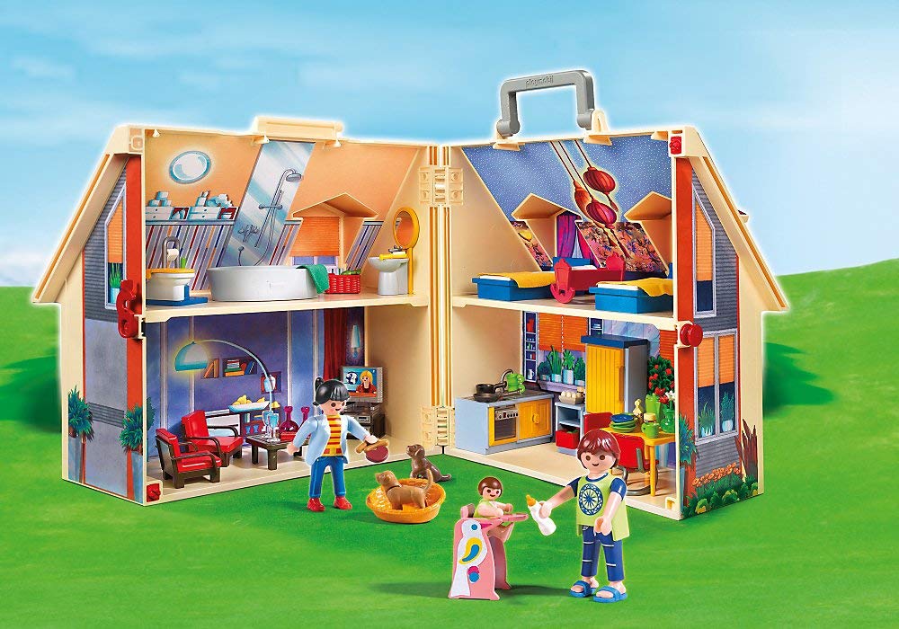 Игровой набор из серии Возьми с собой - Современный кукольный дом  