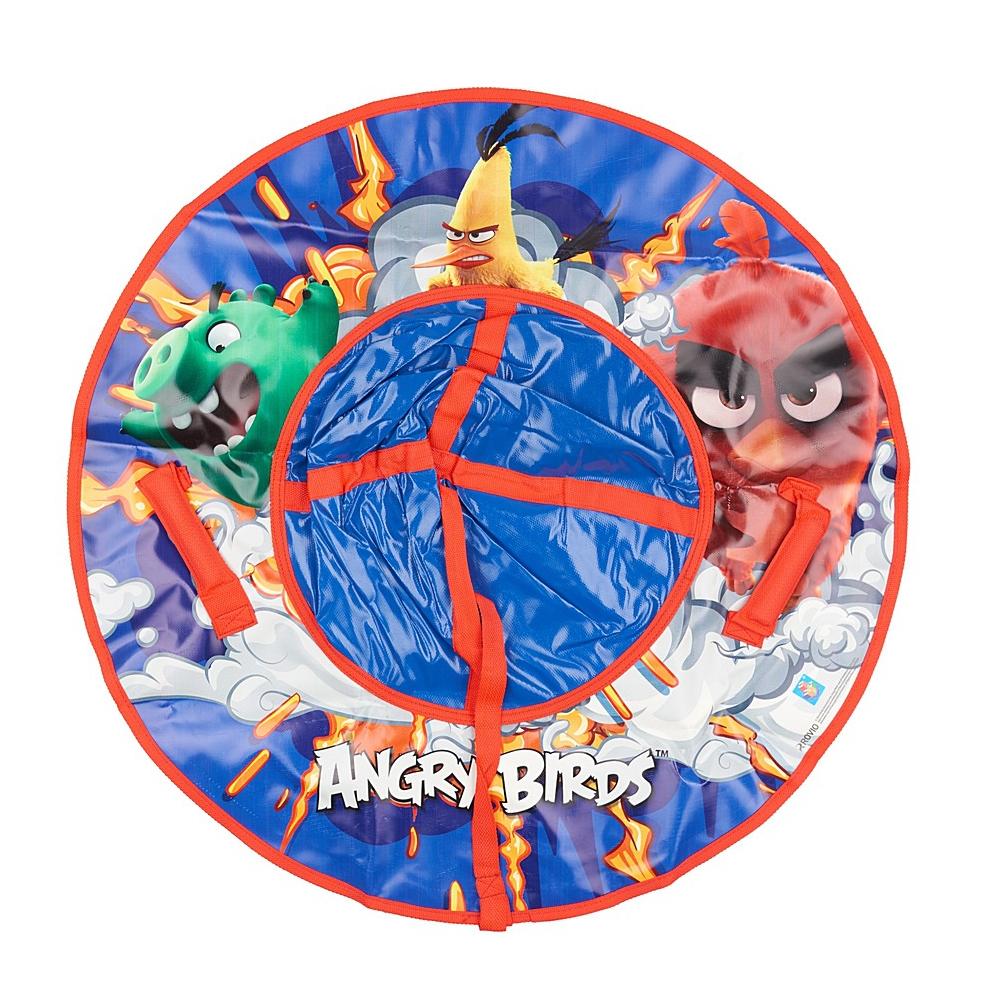 Тюбинг - Angry Birds, надувные сани диаметром 100 см  