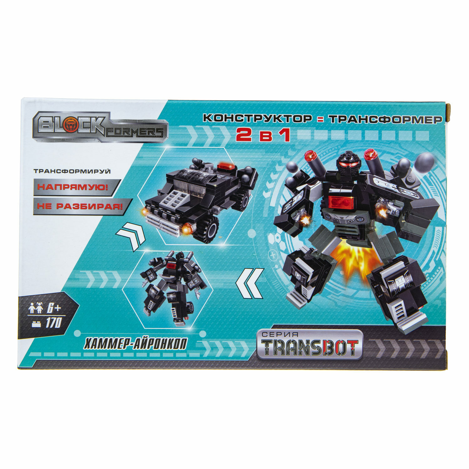 Конструктор Blockformers Transbot - Хаммер-Айронкоп  