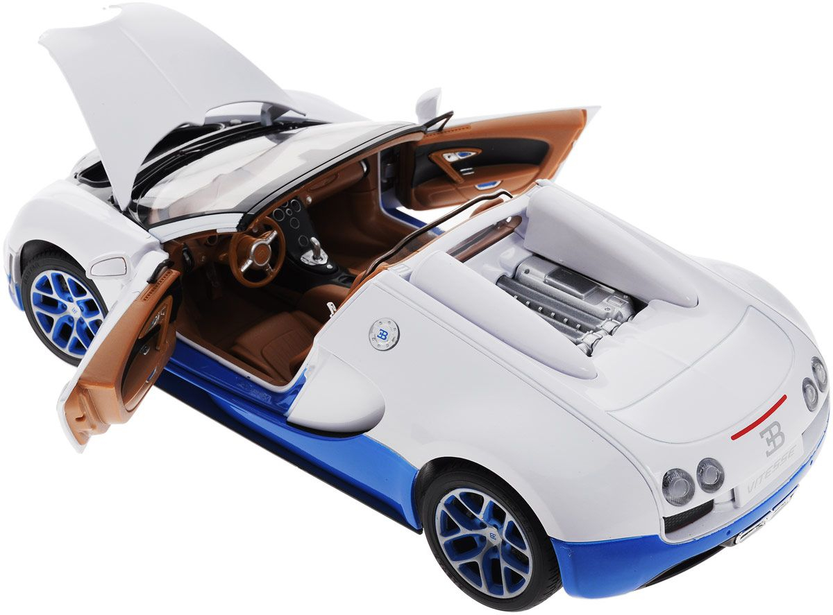 Bugatti Grand Sport Vitesse, металлическая модель, масштаб 1:18   
