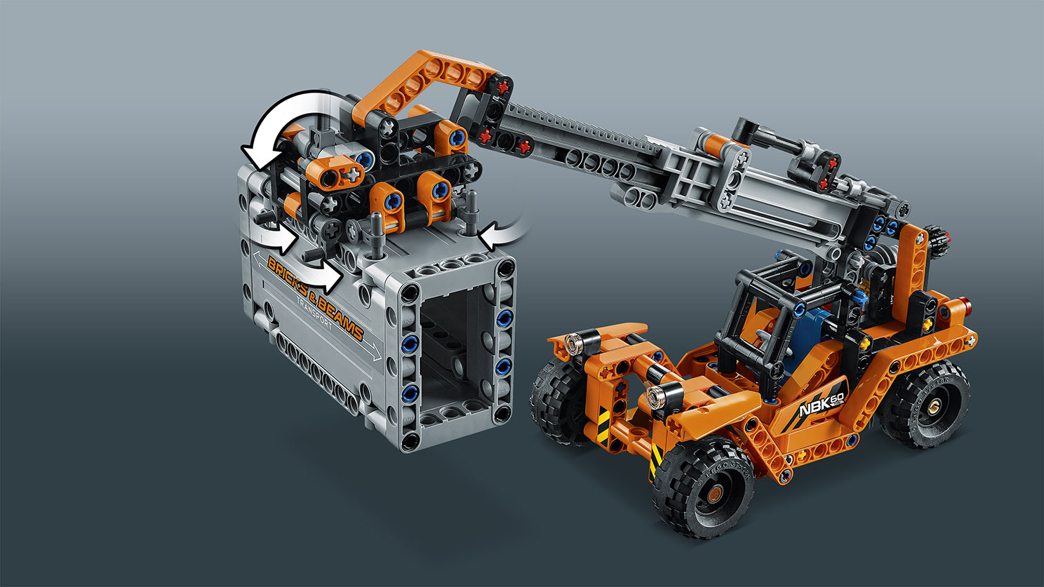 LEGO Technic. Контейнерный терминал   