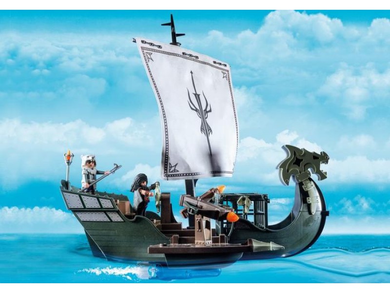Playmobil Драконы: Драконий корабль викингов  