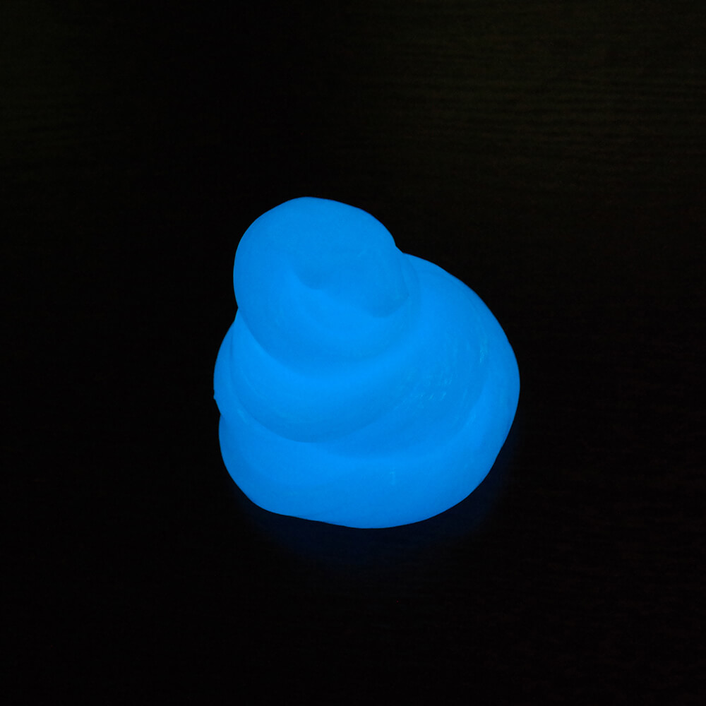 Жвачка для рук - Nano gum, светится в темноте синим, 50 грамм  