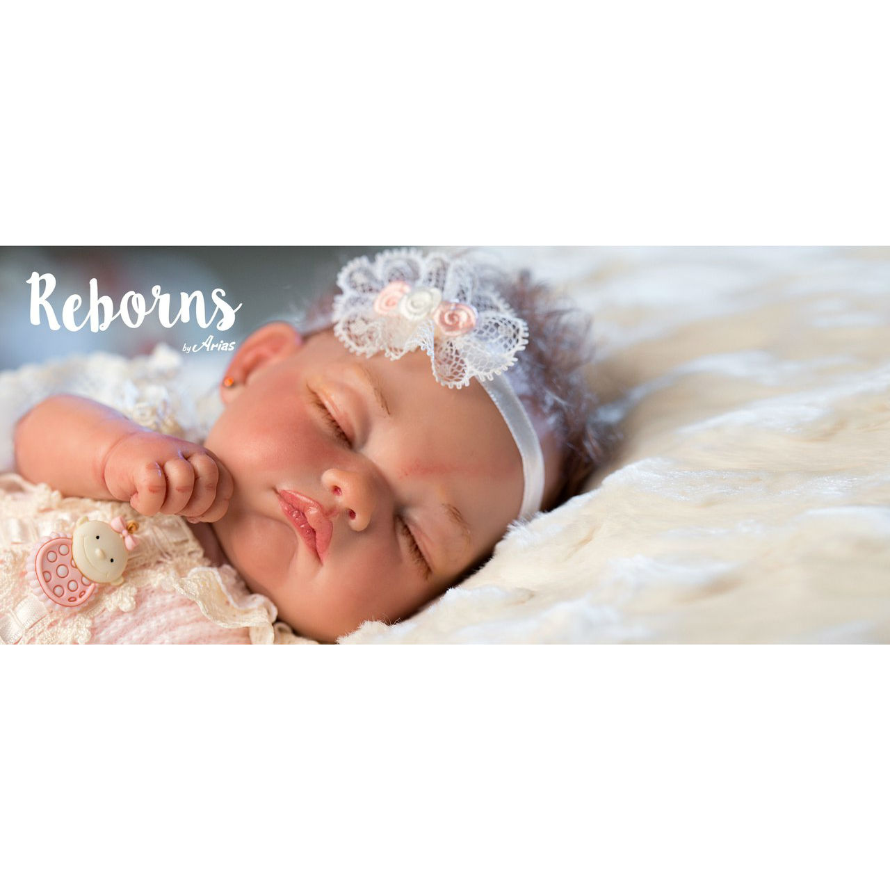 Новорождённые пупсы-близнецы Arias ReBorns Gemelos 30 см., виниловые в одежде, похожи на настоящих новорождённых детей  