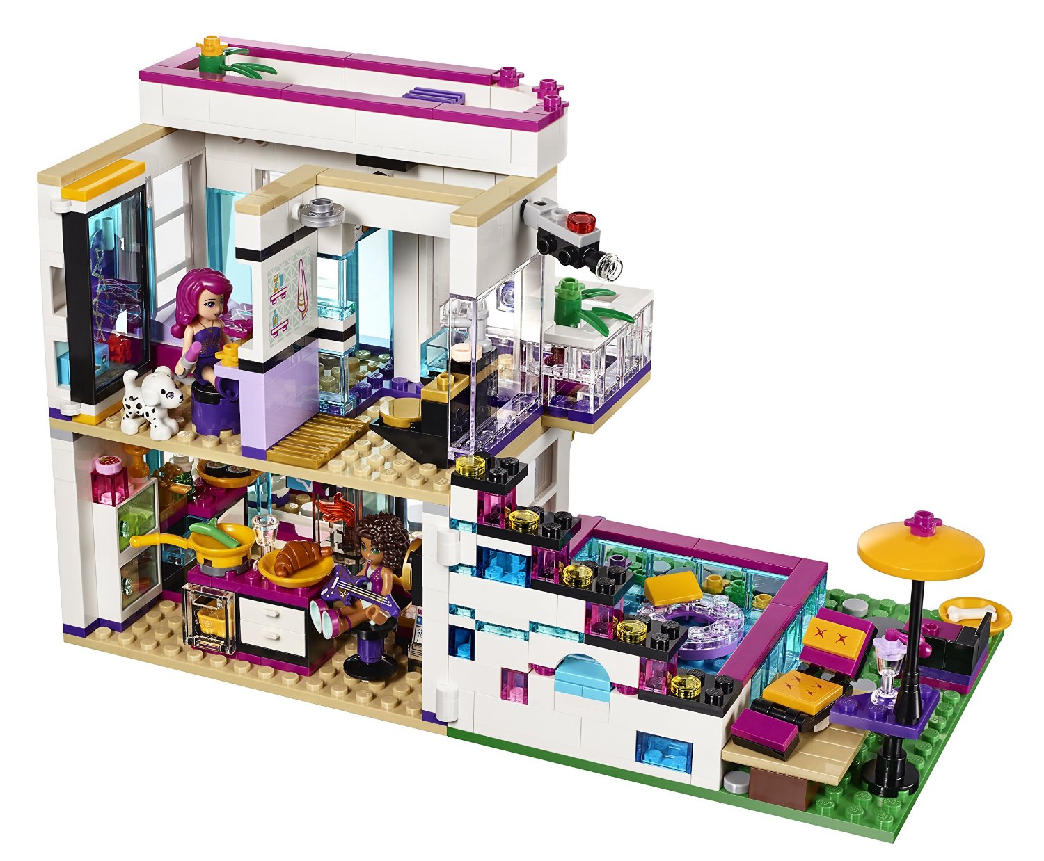 Lego Friends. Поп-звезда: дом Ливи  