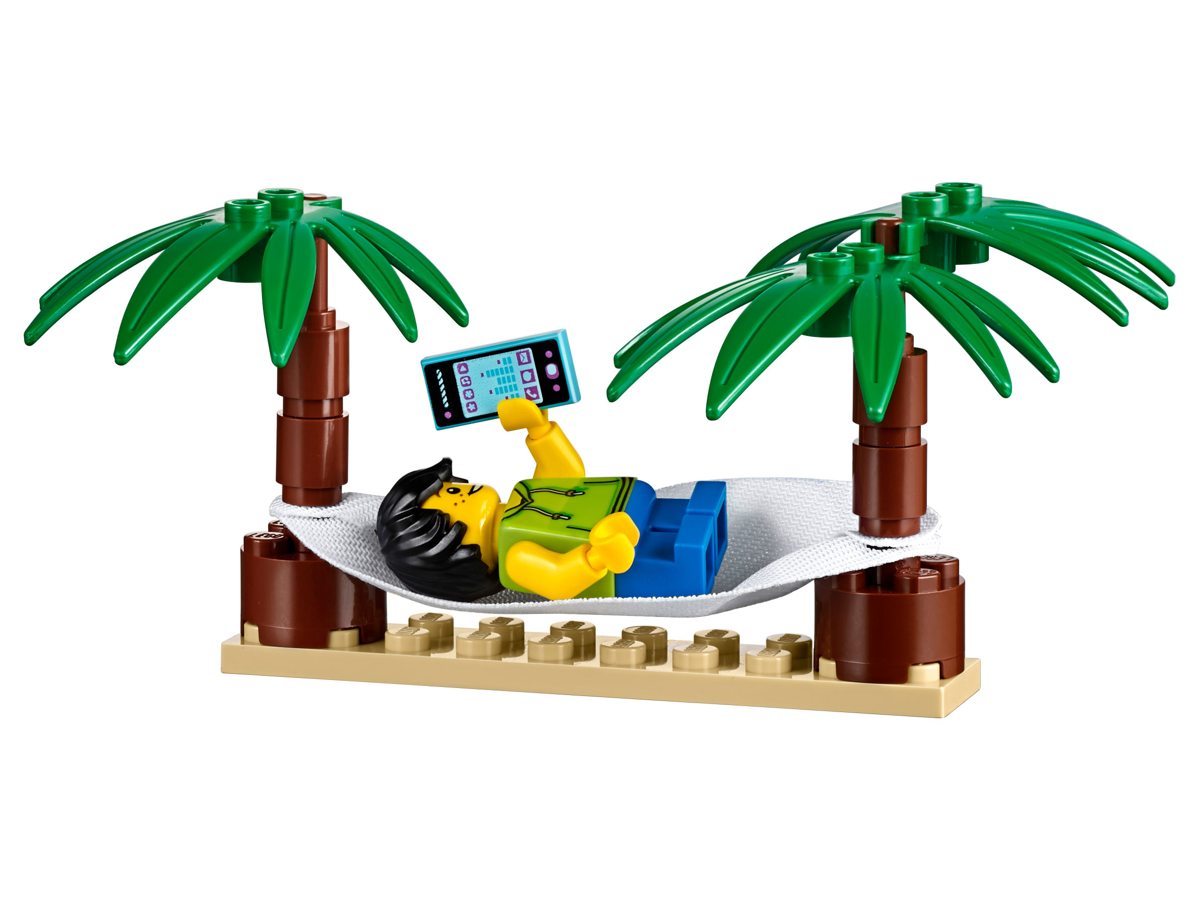 Lego City. Жители Lego City: отдых на пляже  
