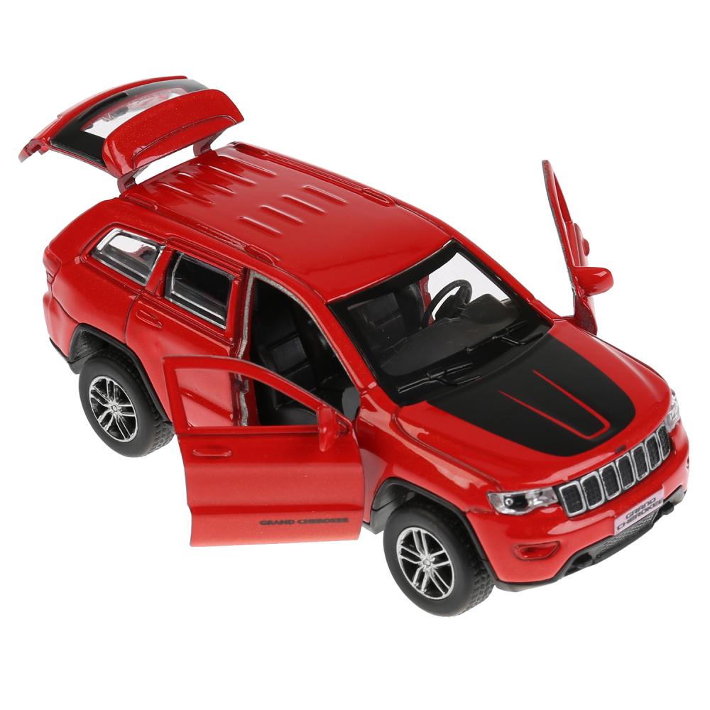 Инерционный металлический Jeep Grand Cherokee, 12 см, красный  