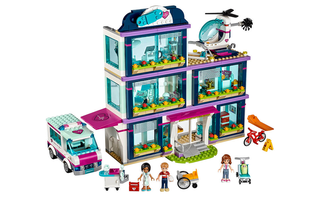 Конструктор Lego Friends. Клиника Хартлейк-Сити  