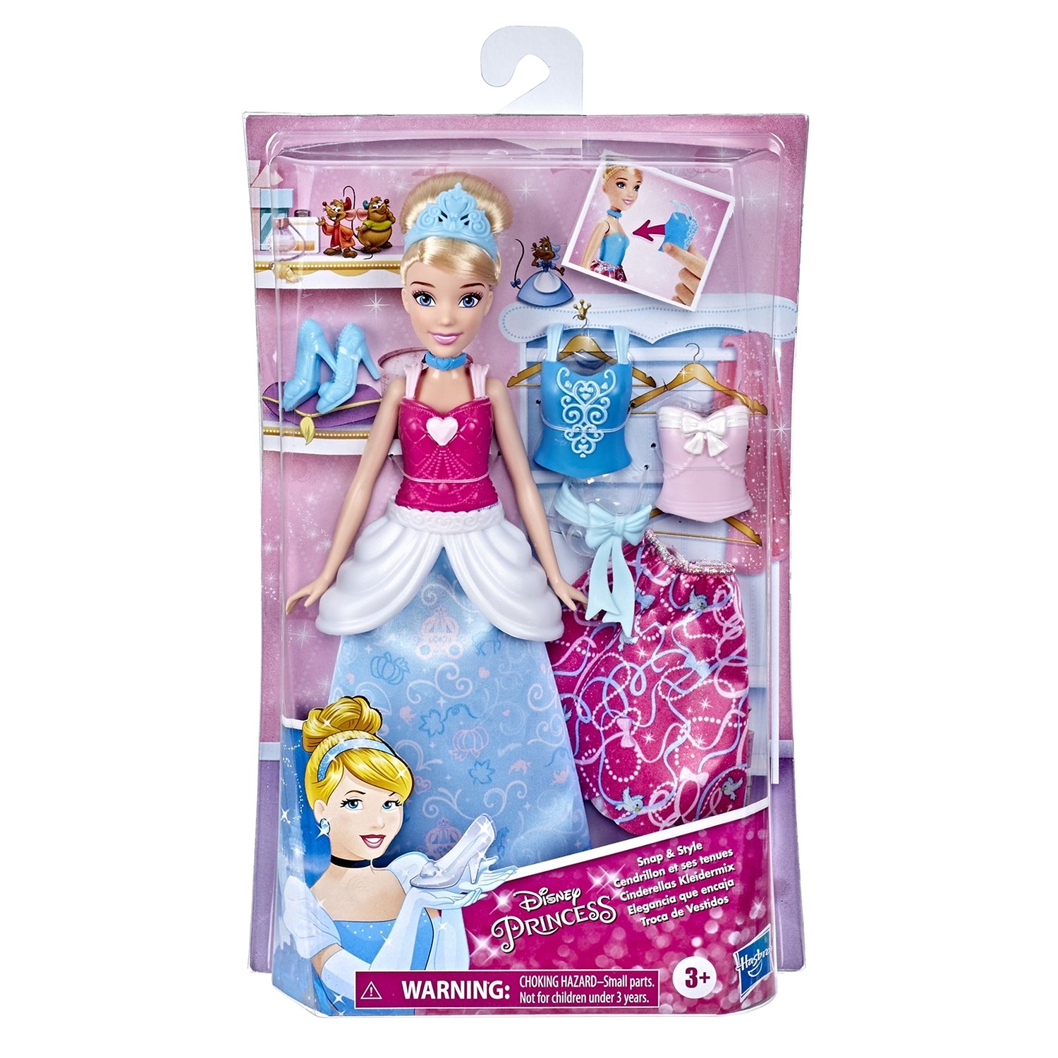 Кукла Disney Princess – Золушка, 2 наряда  
