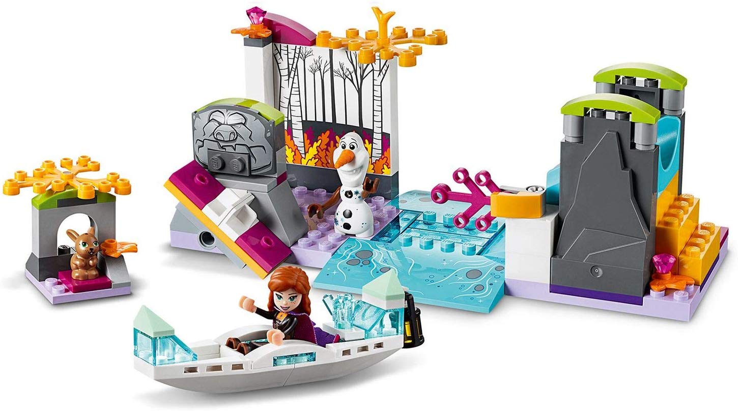 Lego Disney Princess. Конструктор Лего Принцессы Дисней - Экспедиция Анны на каноэ  