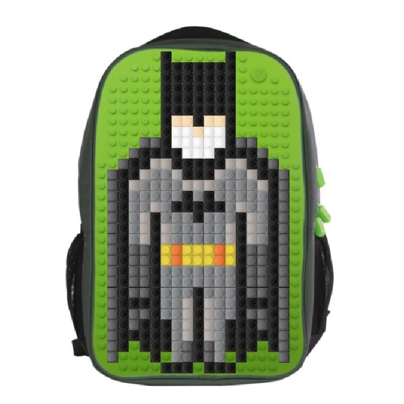 Пиксельный рюкзак Full Screen Biz Backpack WY-A009 Зеленый  