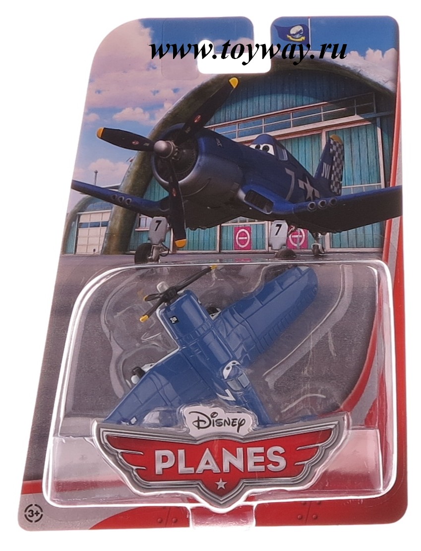 Planes Disney. Коллекционная модель самолета Skipper, металл  