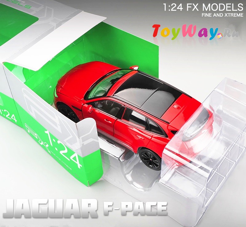 Модель машины Jaguar F-Pace, 1:24  