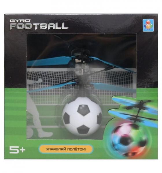 Шар на сенсорном управлении Gyro-Football, со светом, диаметр 4,5 см, коробка  