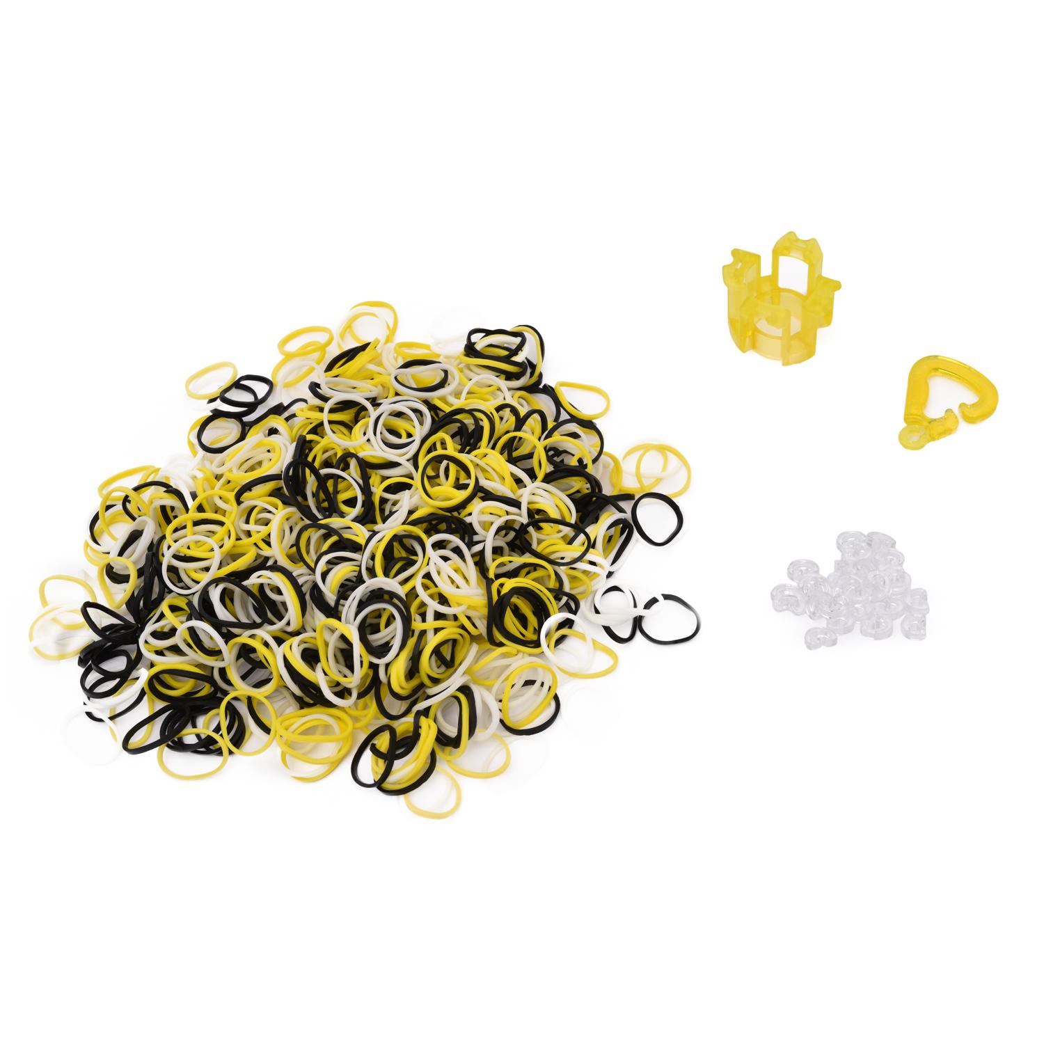 Набор для плетения браслетов - Фингер Лум, желтый  