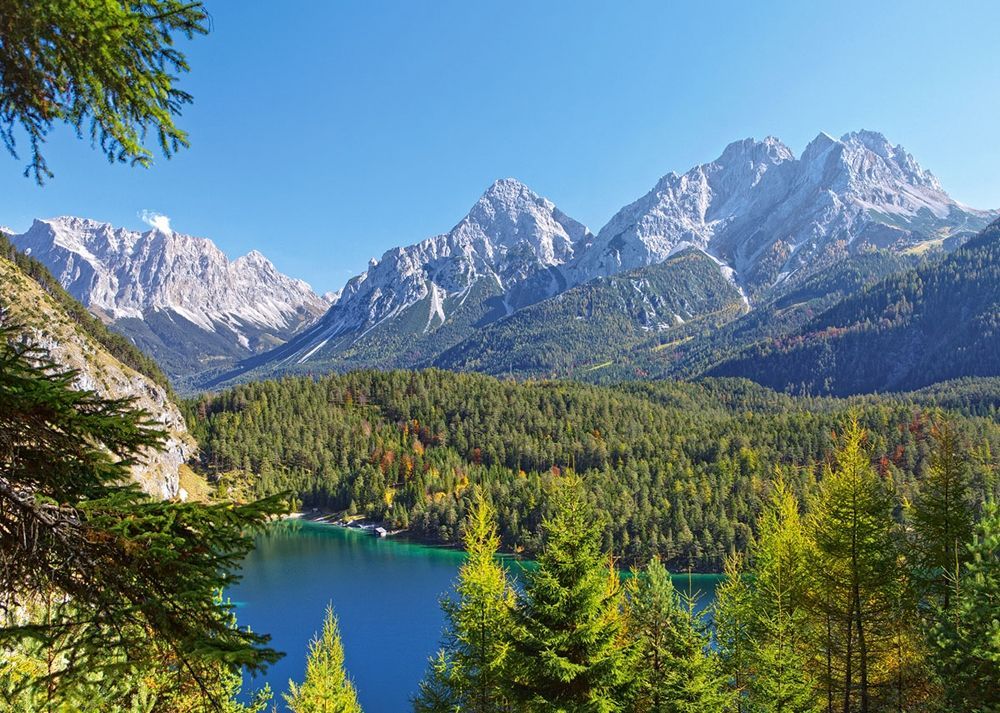 Пазлы Castorland - Озеро в Альпах Австрия, 3000 элементов  