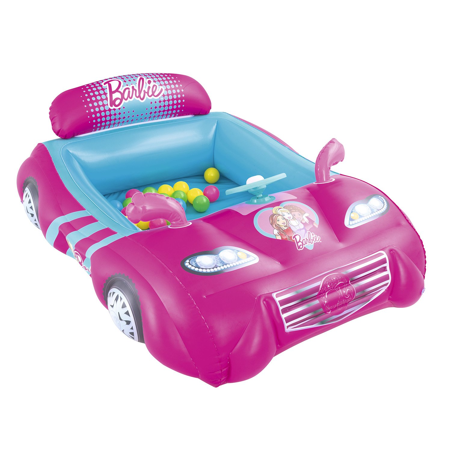 Игровой центр - Машина с 25 шариками - Barbie  