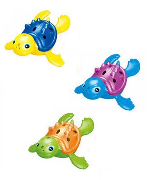 Игрушка для ванной - Плавающая черепашка с подсветкой, 3 цвета 